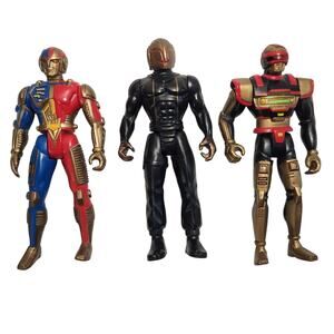 Saban VR Troopers Kenner 1995 Lot Of 3 5.5" Action Figures Pre-owned